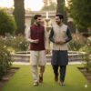 Pakistani Men Shalwar Kameez with Waistcoat
