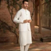 boski shalwar kameez with waistcoat