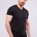 Men V Neck T Shirt