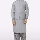men shalwar kameez with waistcoat